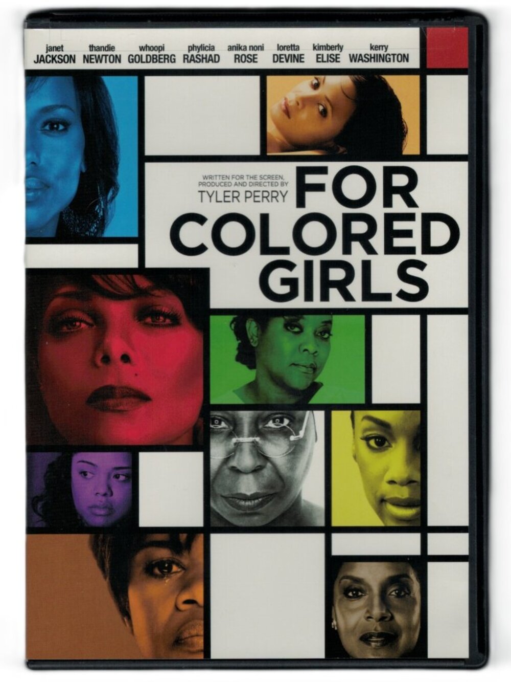 For Colored Girls (DVD) 2011 Janet Jackson, Whoopi Goldberg NEW